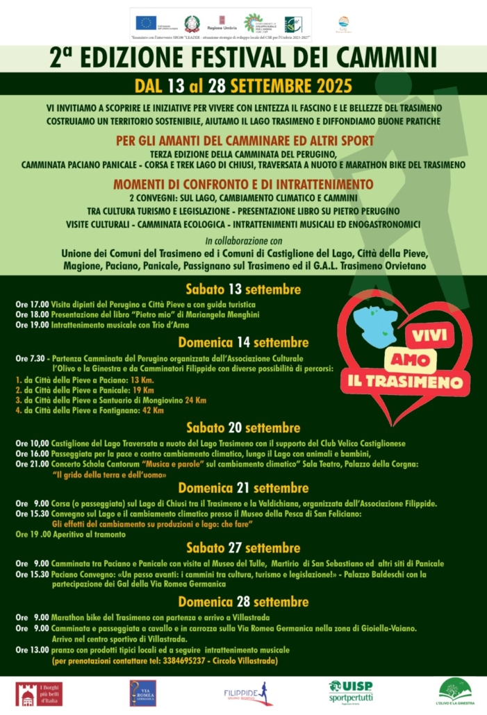poster festival dei cammini 2025
