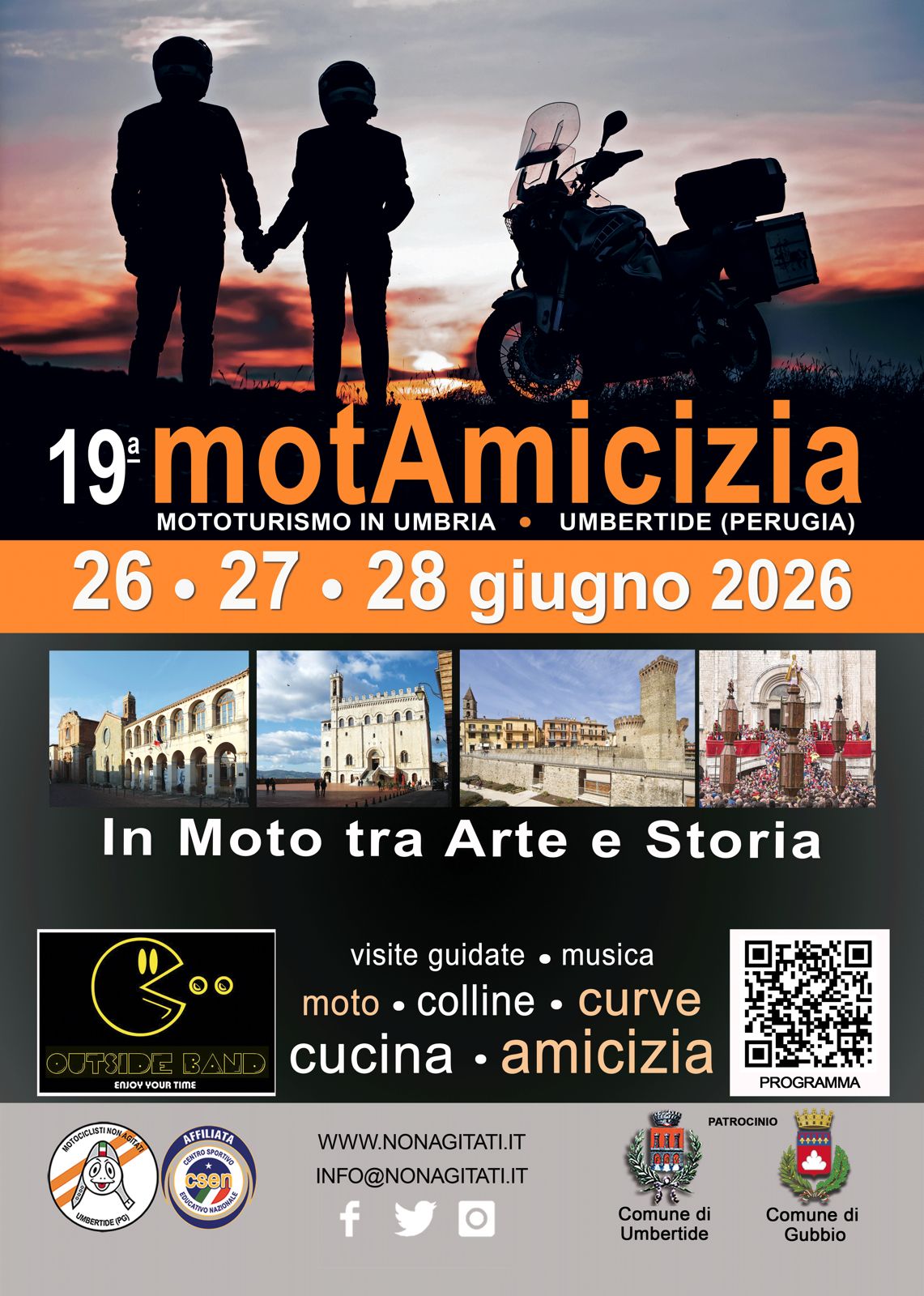 Affiche de motAmicizia à Umbertide