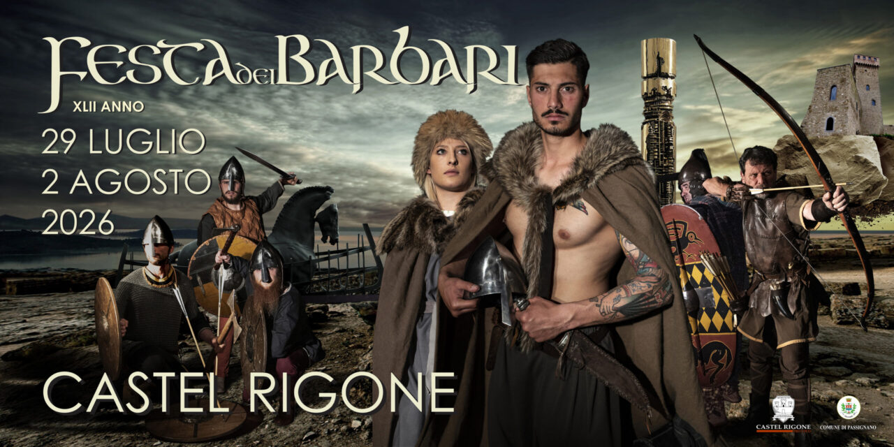 Poster festa dei barbari 2026