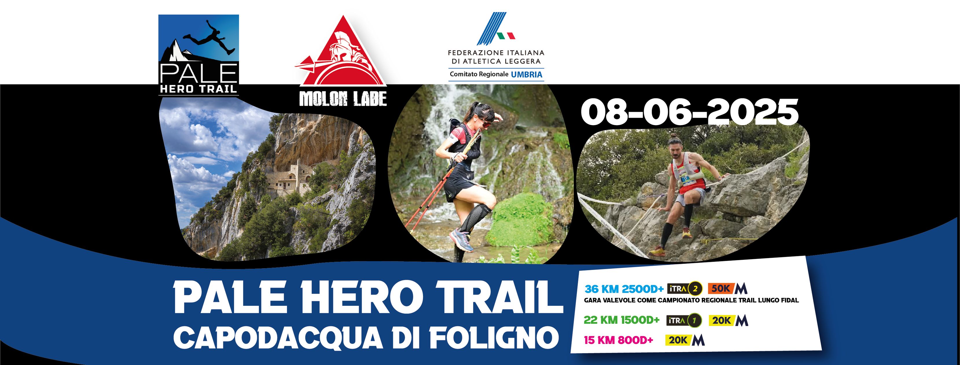 Banner of Pale Hero Trail in Capodacqua di Foligno