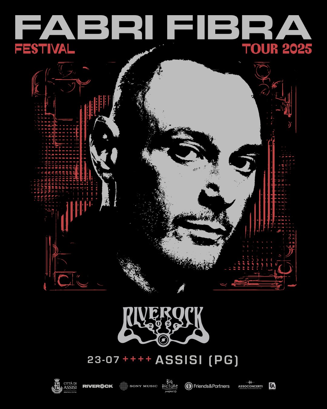 Poster Riverock festival 2025