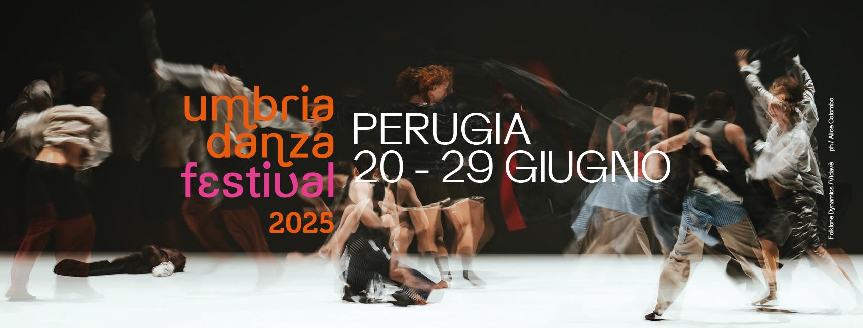 Poster umbria danza festival 2025