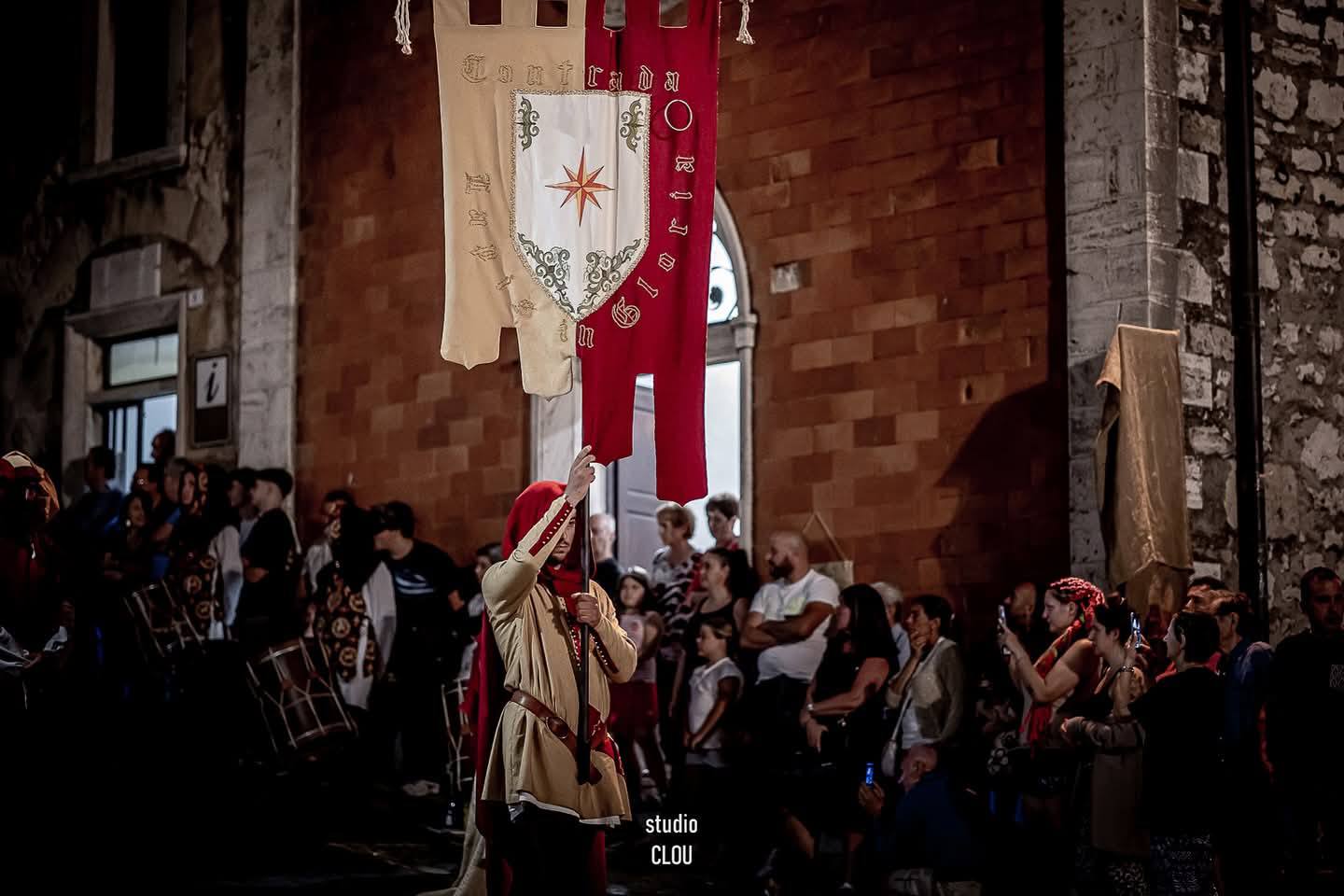 Reenactment of Palio dell'Assunta in Lugnano in Teverina