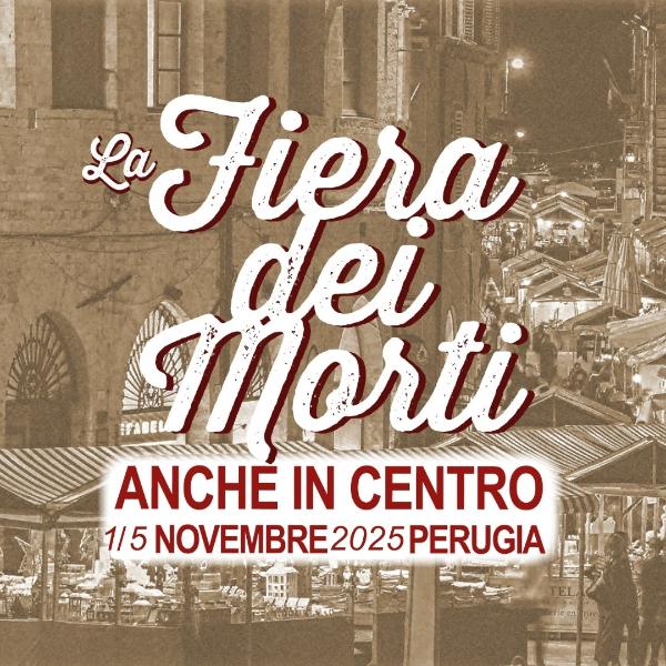 Affiche de la Fiera dei Morti à Pérouse