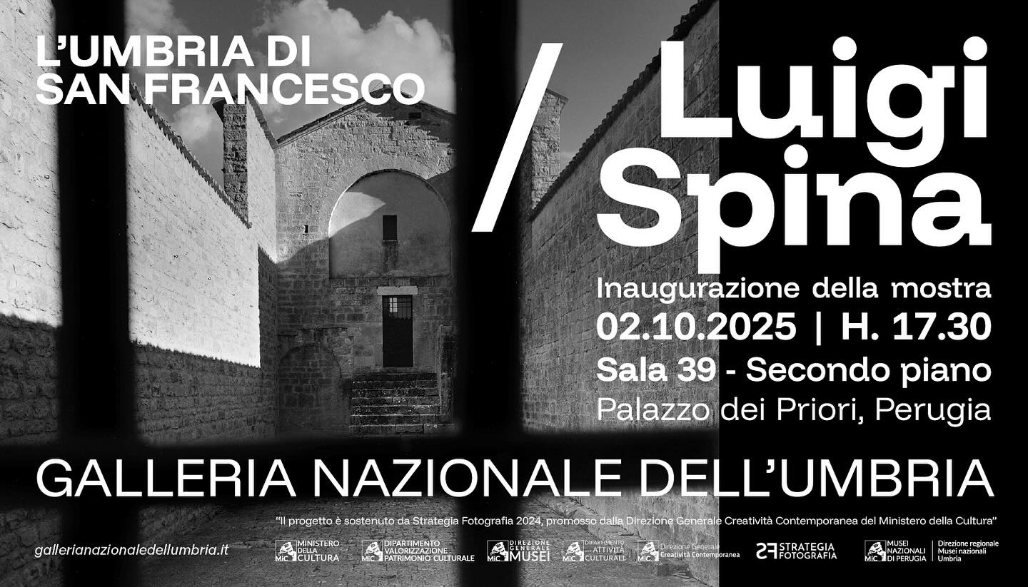 Plakat von Luigi Spina. L'Umbria di San Francesco in Perugia