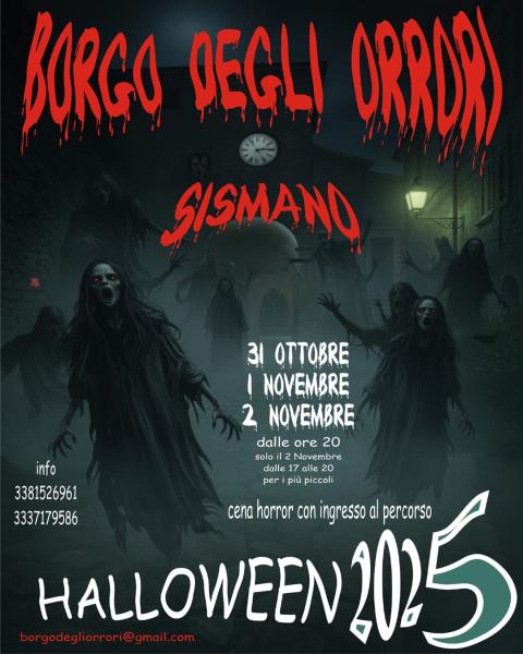 Affiche de Borgo degli Orrori à Avigliano Umbro