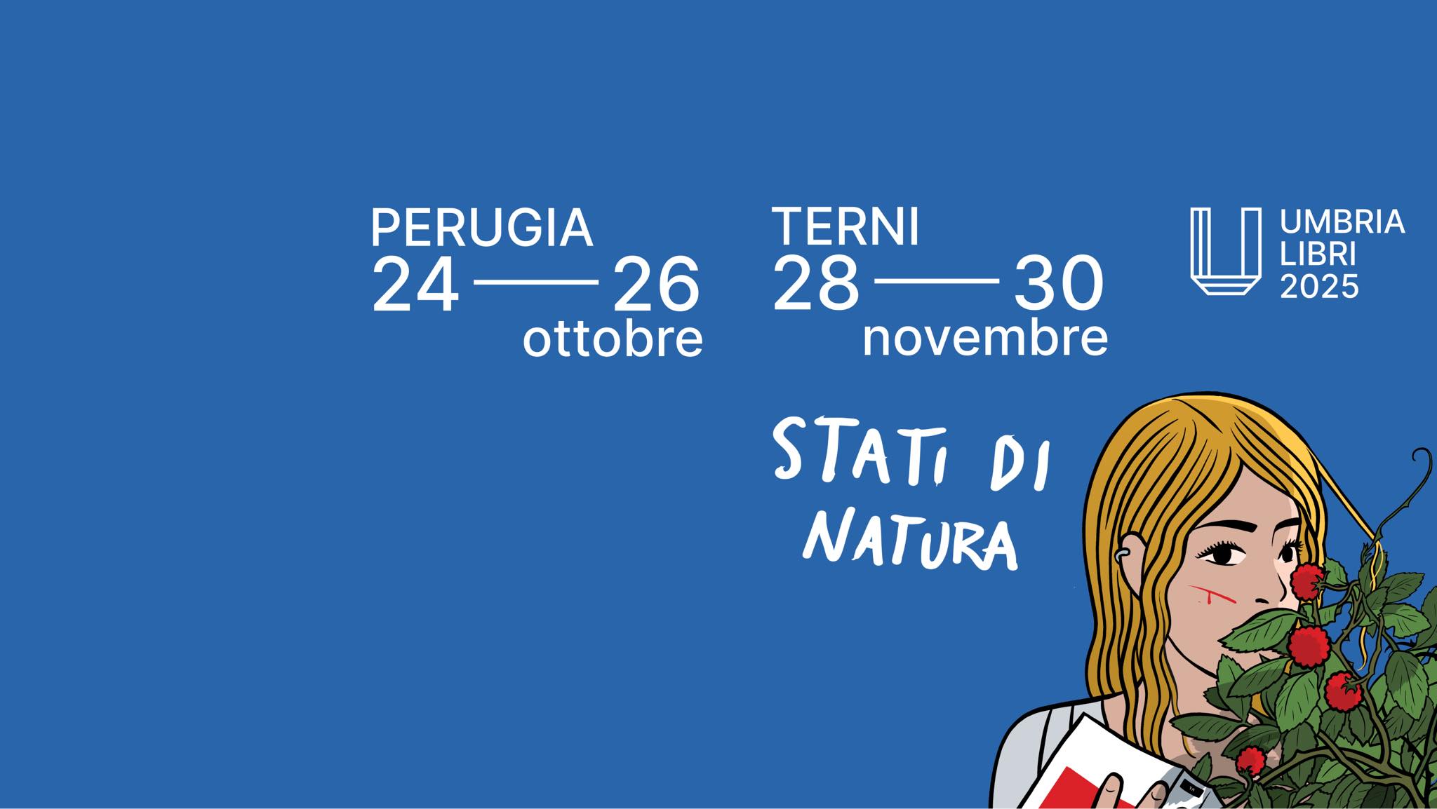 Poster umbrialibri perugia 2025