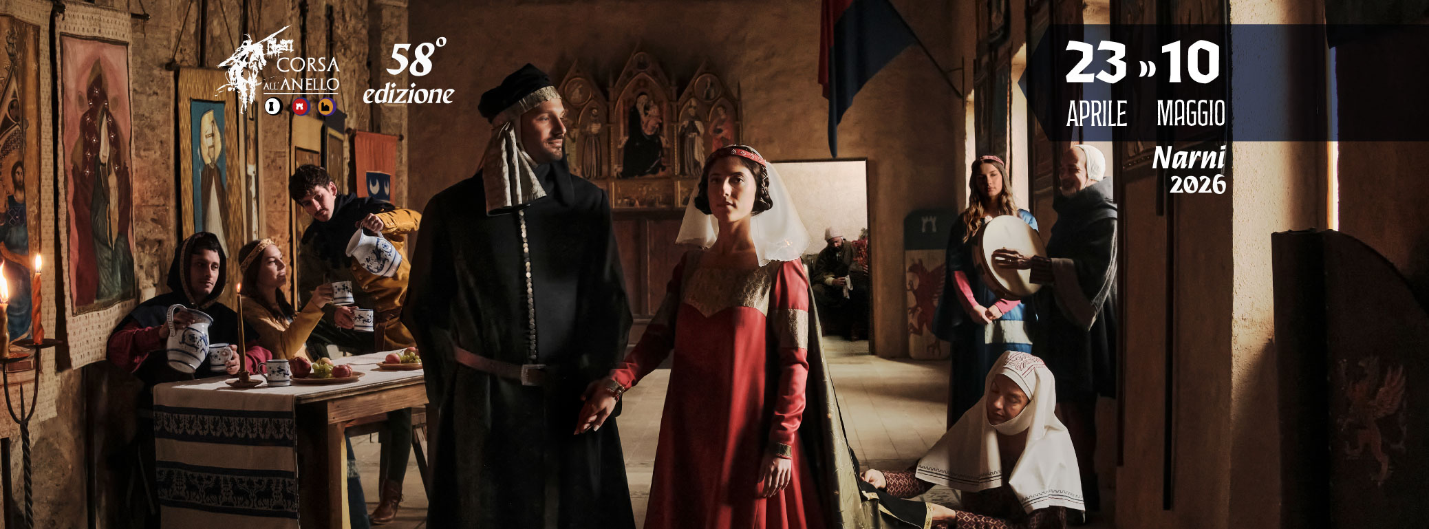 Affiche de Corsa all'Anello à Narni