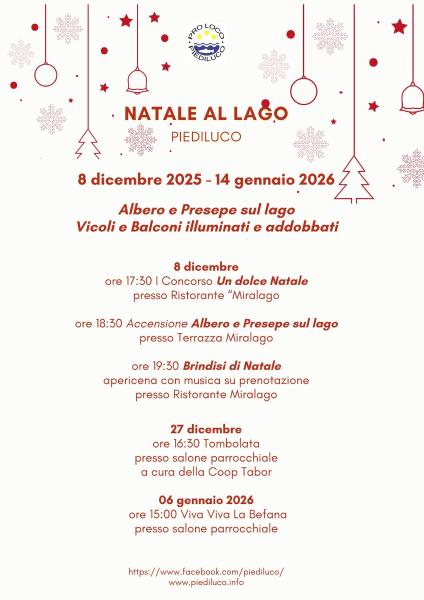 locandina Natale al Lago - Piediluco - Terni