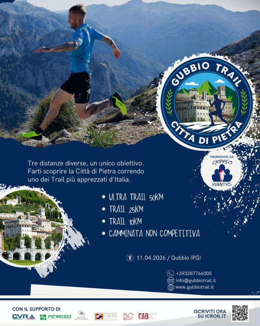 Gubbio Trail Città di Pietra 2026