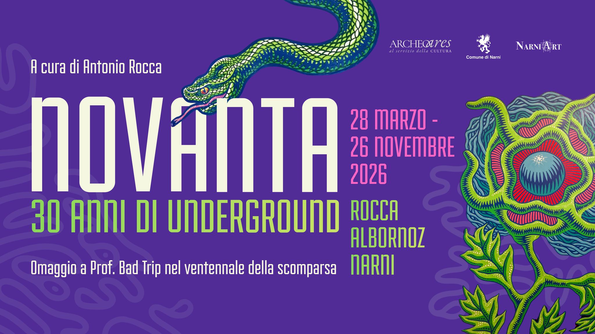 Affiche de NOVANTA. 30 anni di underground à Narni