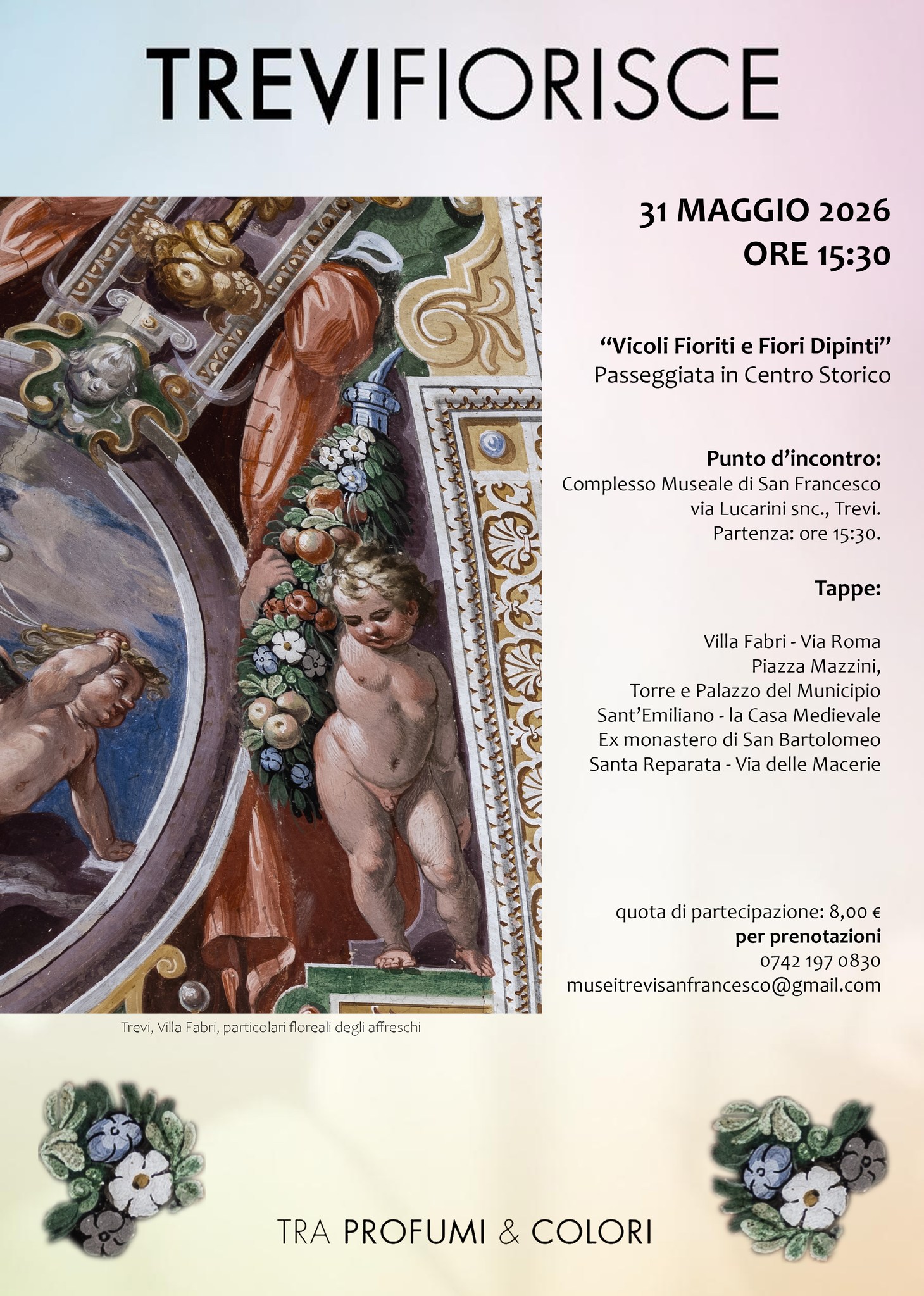 Programme de Trevi Fiorisce à Trevi