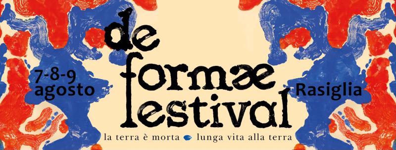 Plakat von De formae festival 2026 in Foligno