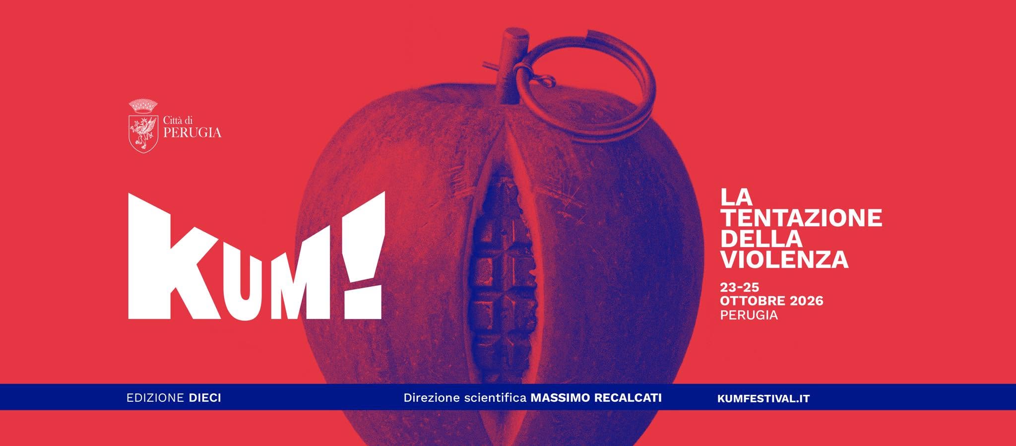 Affiche de KUM! Festival 2026 à Pérouse