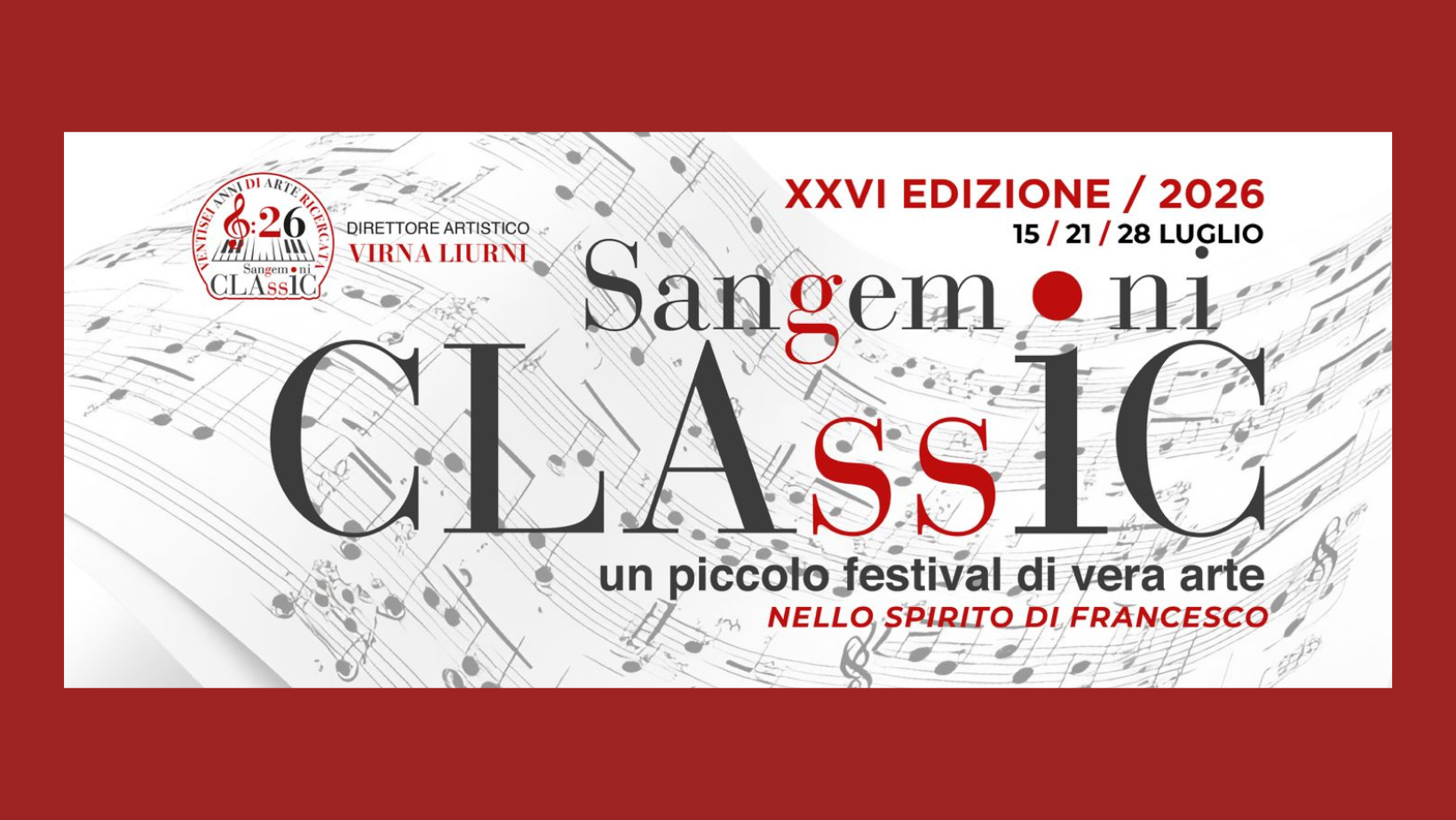 poster san gemini classic 2026