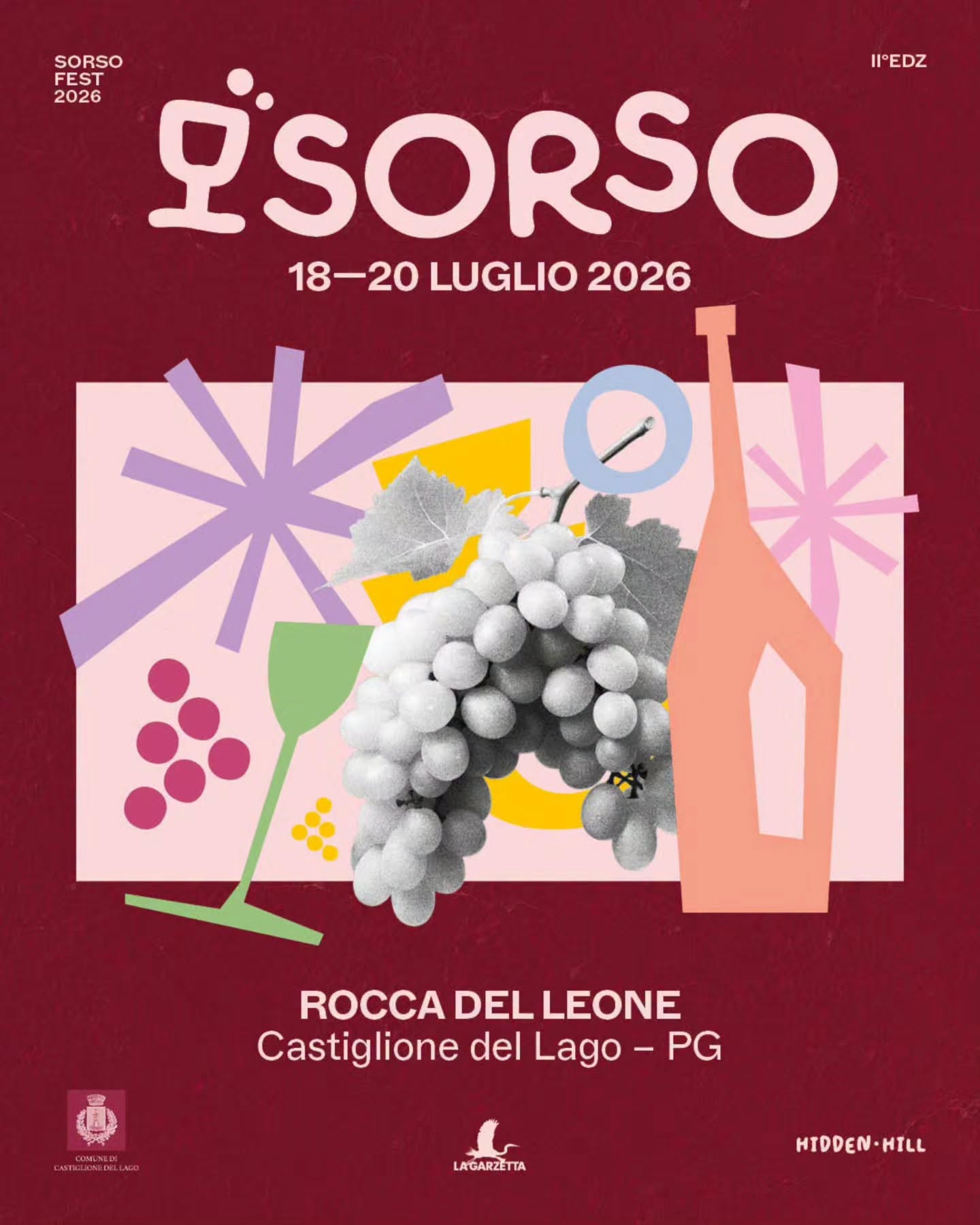 Poster of Sorso Fest in Castiglione del Lago