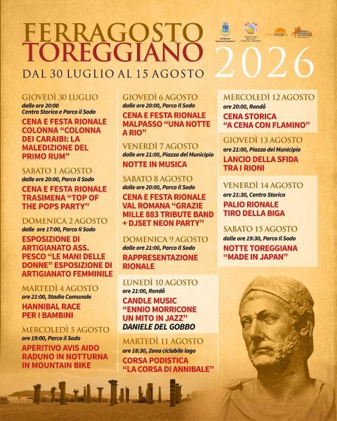 Poster of Ferragosto Toreggiano in Tuoro sul Trasimeno