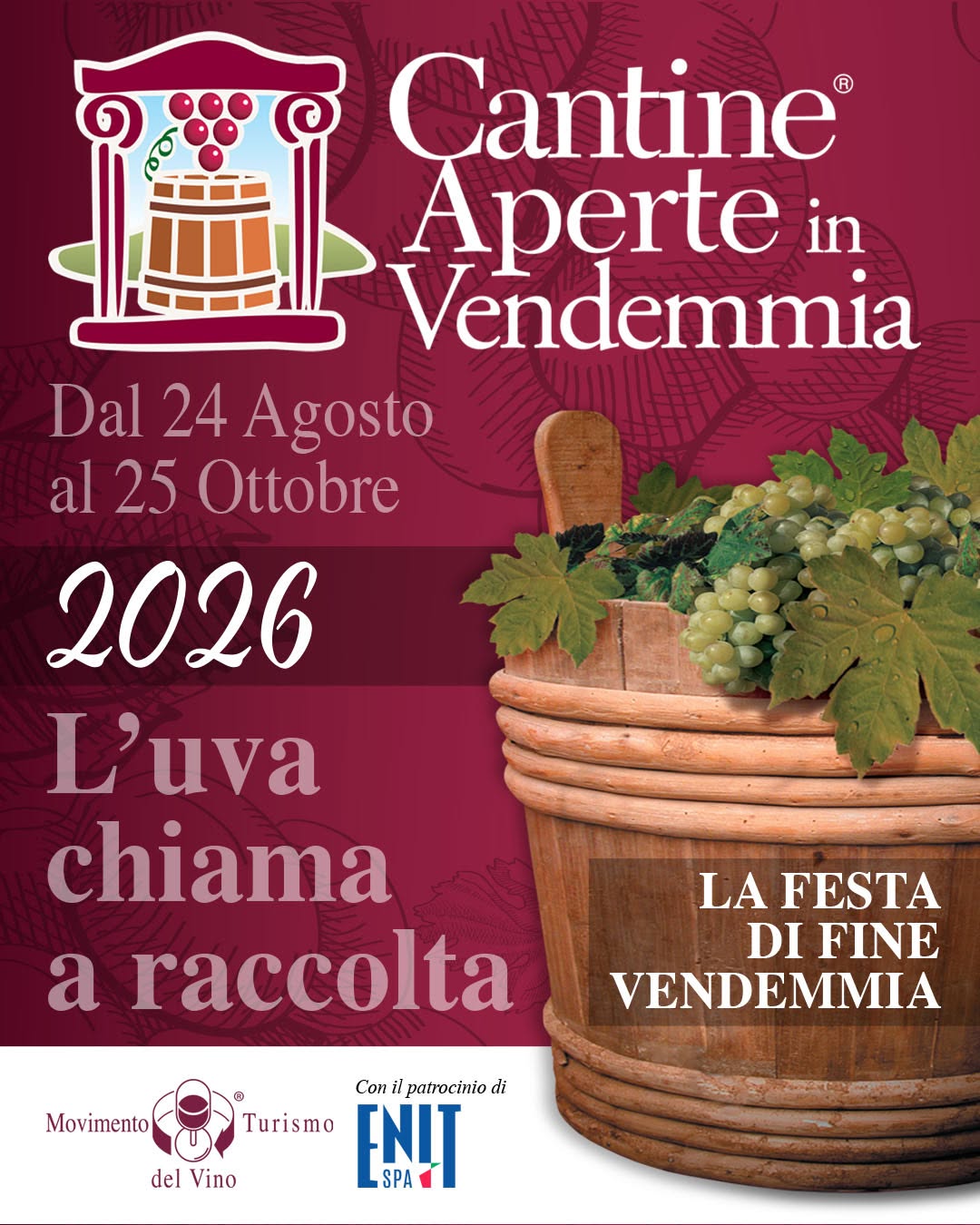 Poster of Cantine aperte in vendemmia
