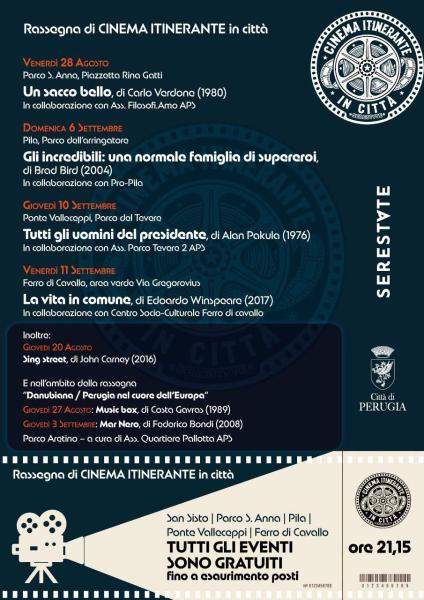 poster cinema itinerante perugia 2026