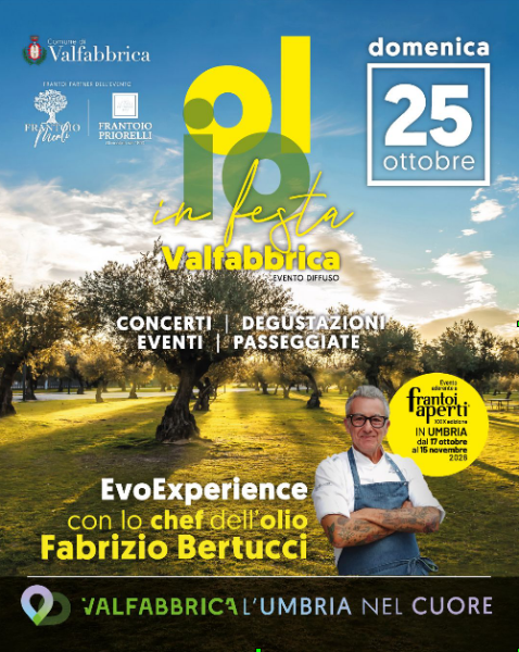 Poster olio in festa a Valfabbrica