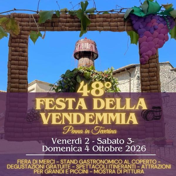 Poster of Festa della Vendemmia 2026 in Penna in Teverina