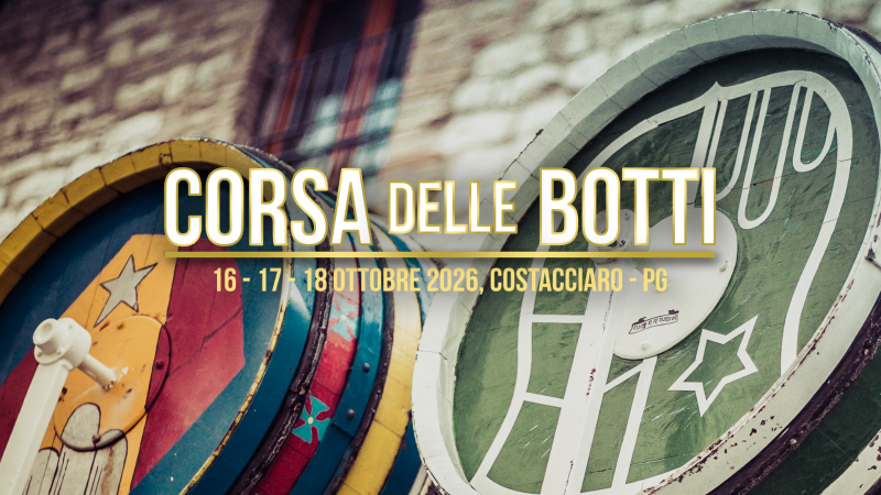poster corsa delle botti