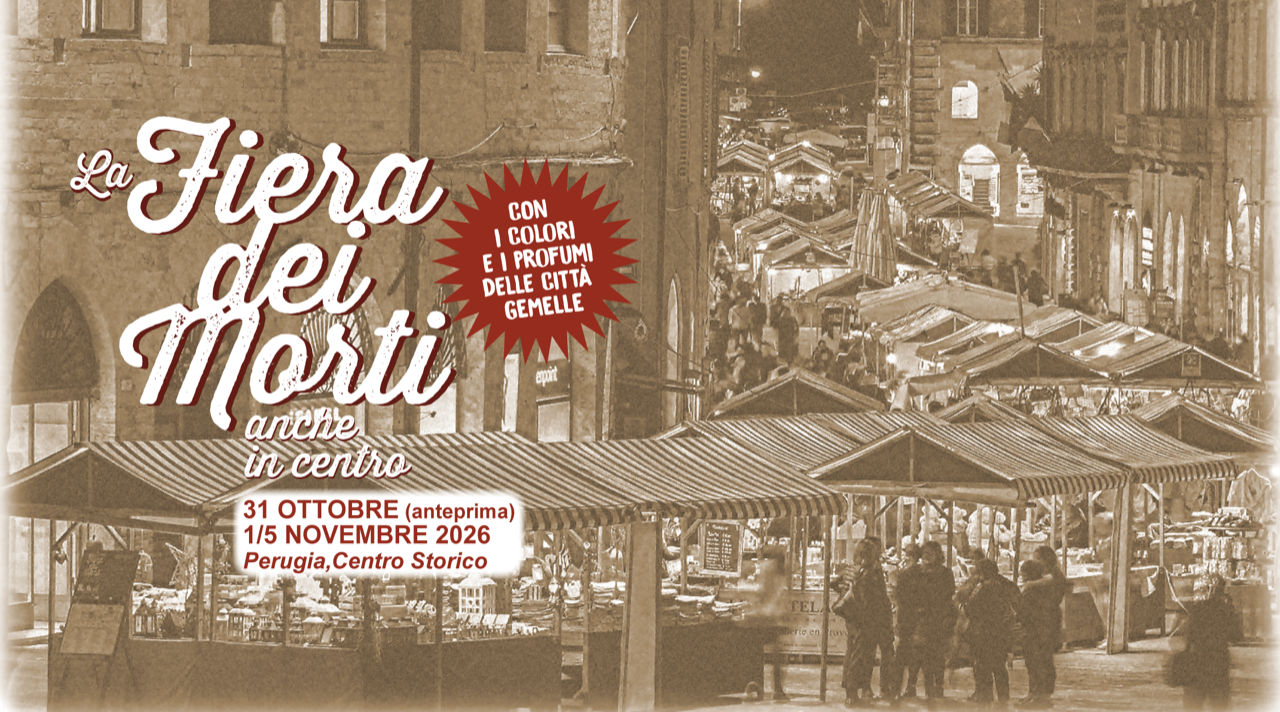 Locandina della Fiera dei Morti a Perugia