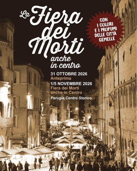 Locandina della Fiera dei Morti a Perugia