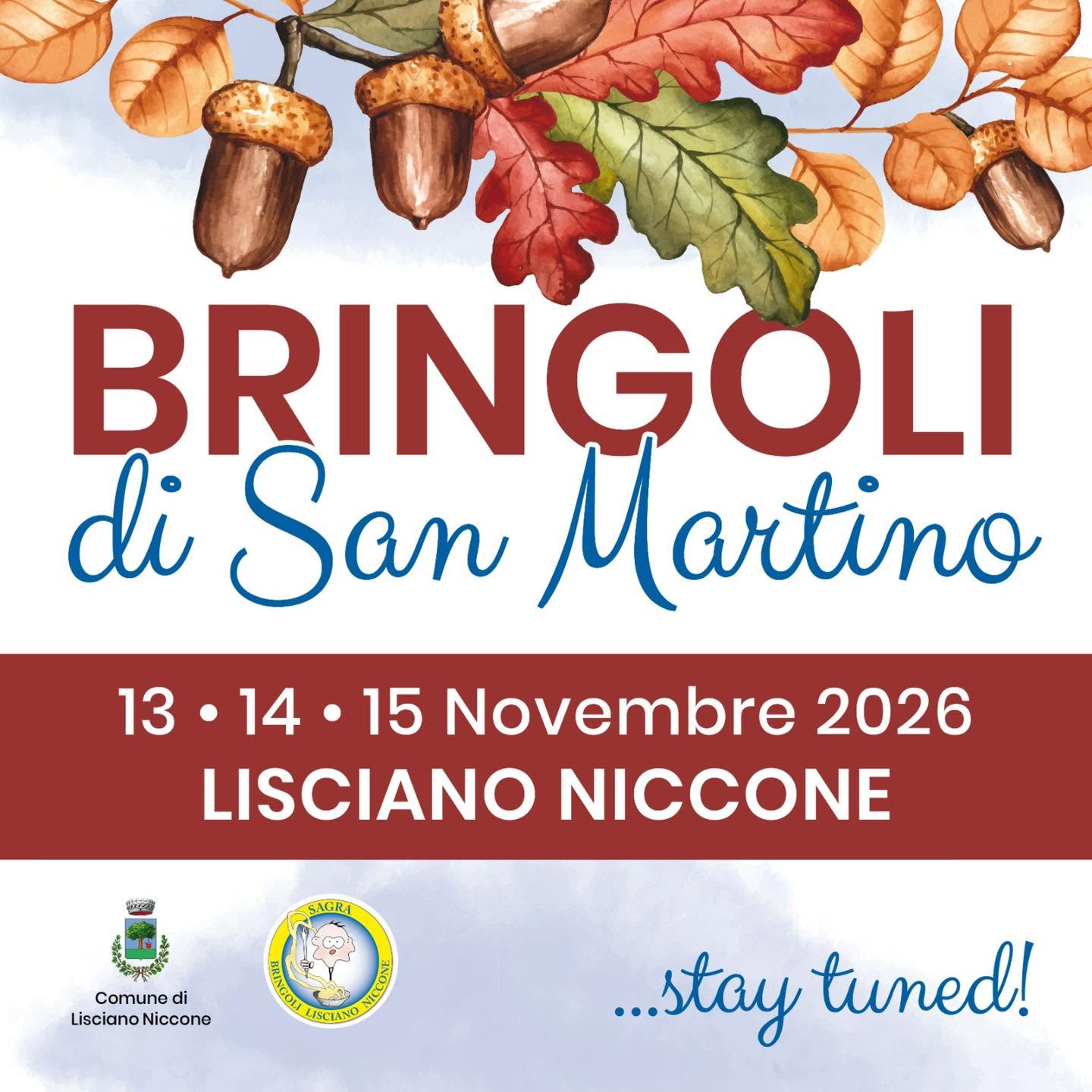 locandina Sagra dei Bringoli di San Martino 2024 - Lisciano Niccone