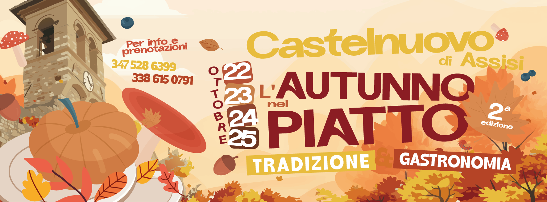 Poster of L'autunno nel piatto in Assisi