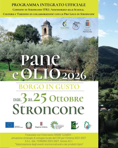 Locandina di Pane e Olio a Stroncone