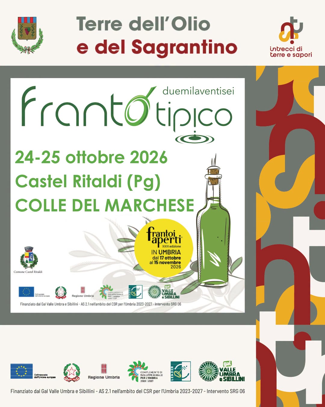 Locandina di Frantotipico 2026 a Castel Ritaldi