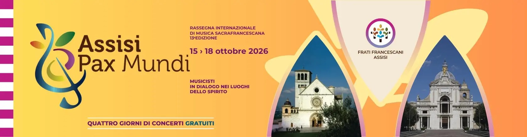 Locandina Assisi Pax Mundi 2026