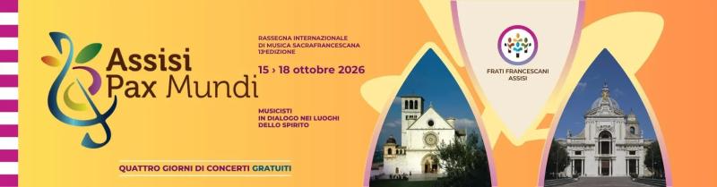 Locandina Assisi Pax Mundi 2026