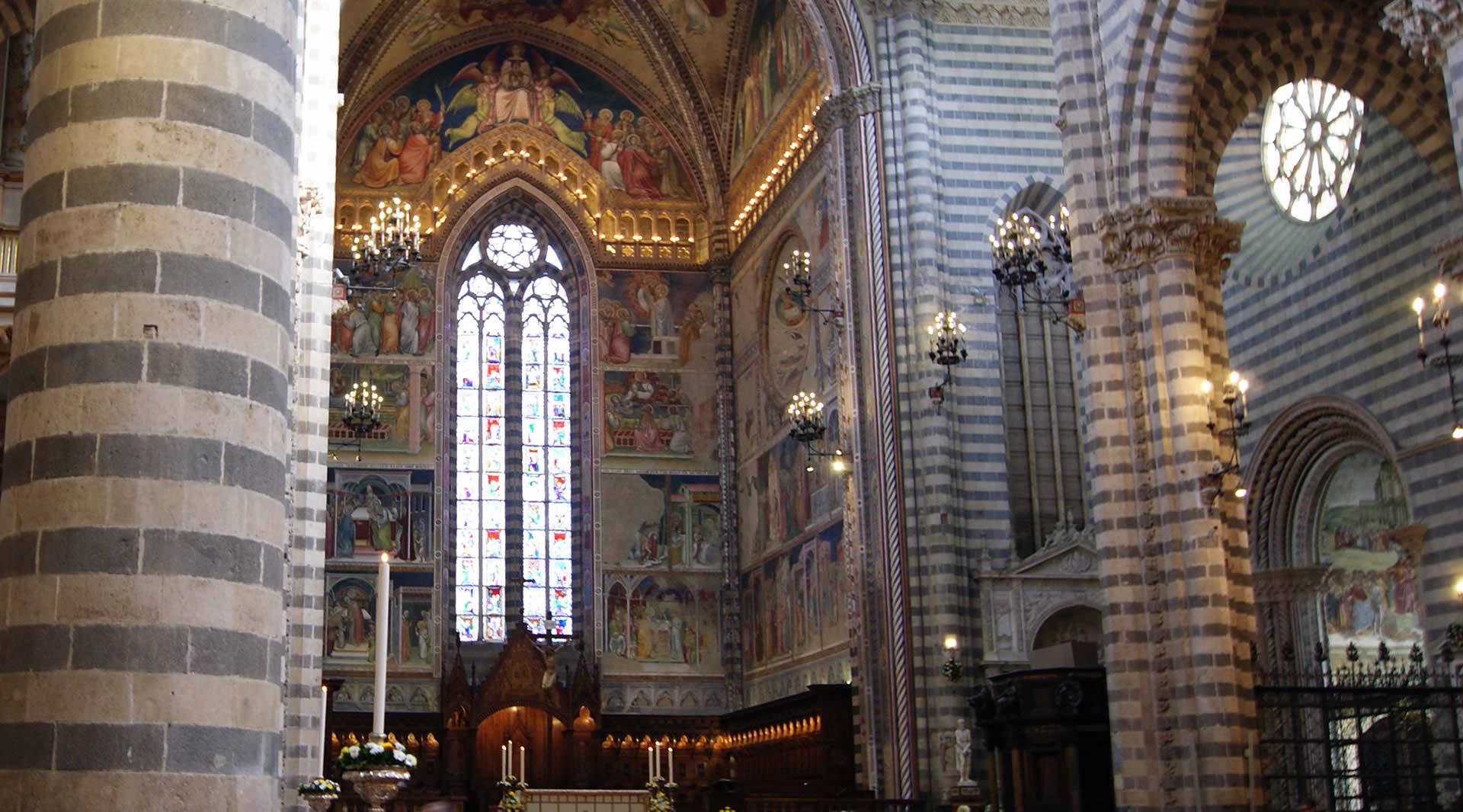 Stained-glass windows of Orvieto Cathedral