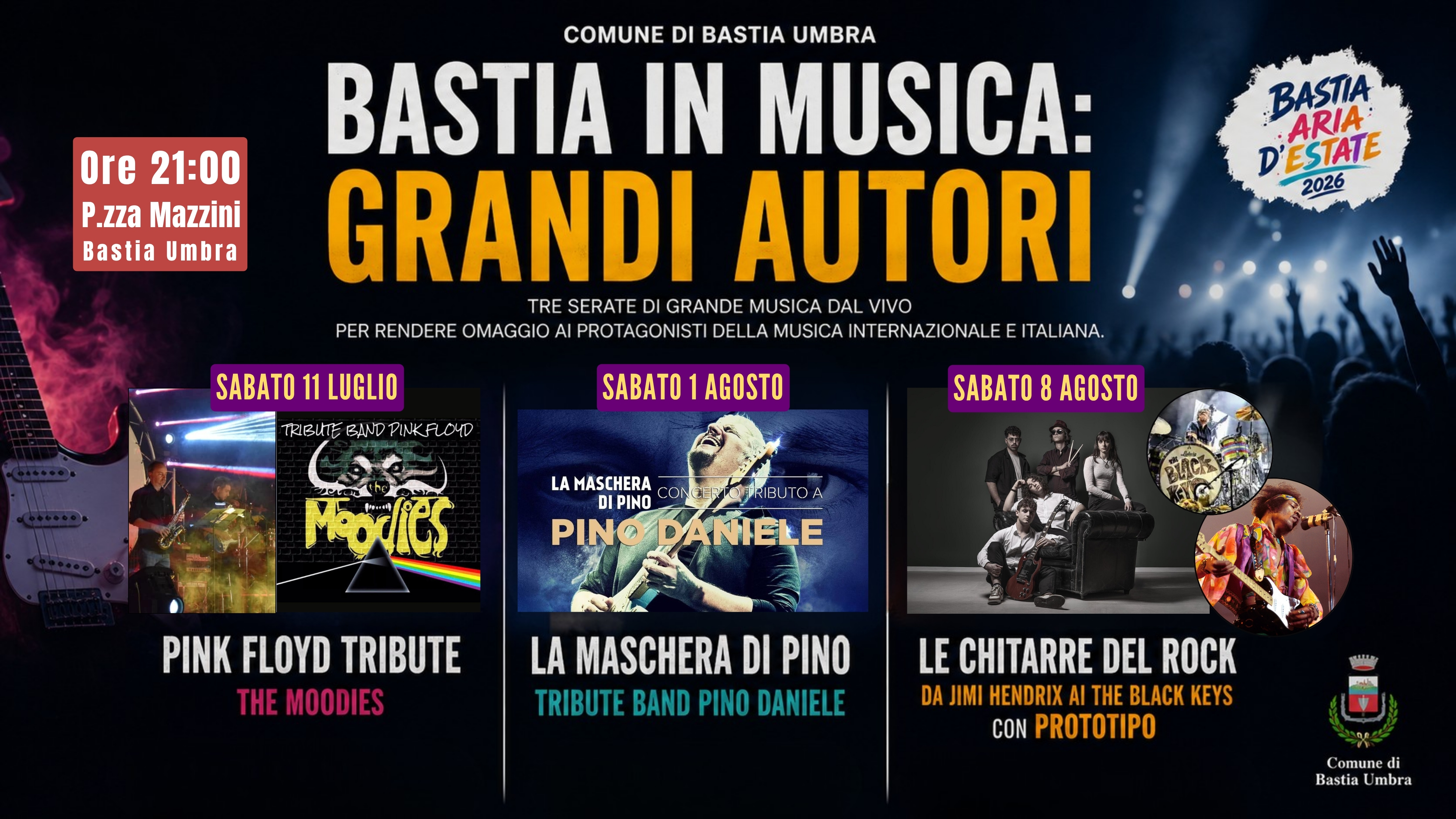 Locandina di Bastia in musica a Bastia Umbra