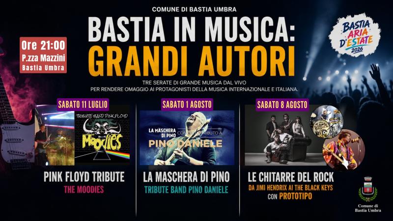 Locandina di Bastia in musica a Bastia Umbra