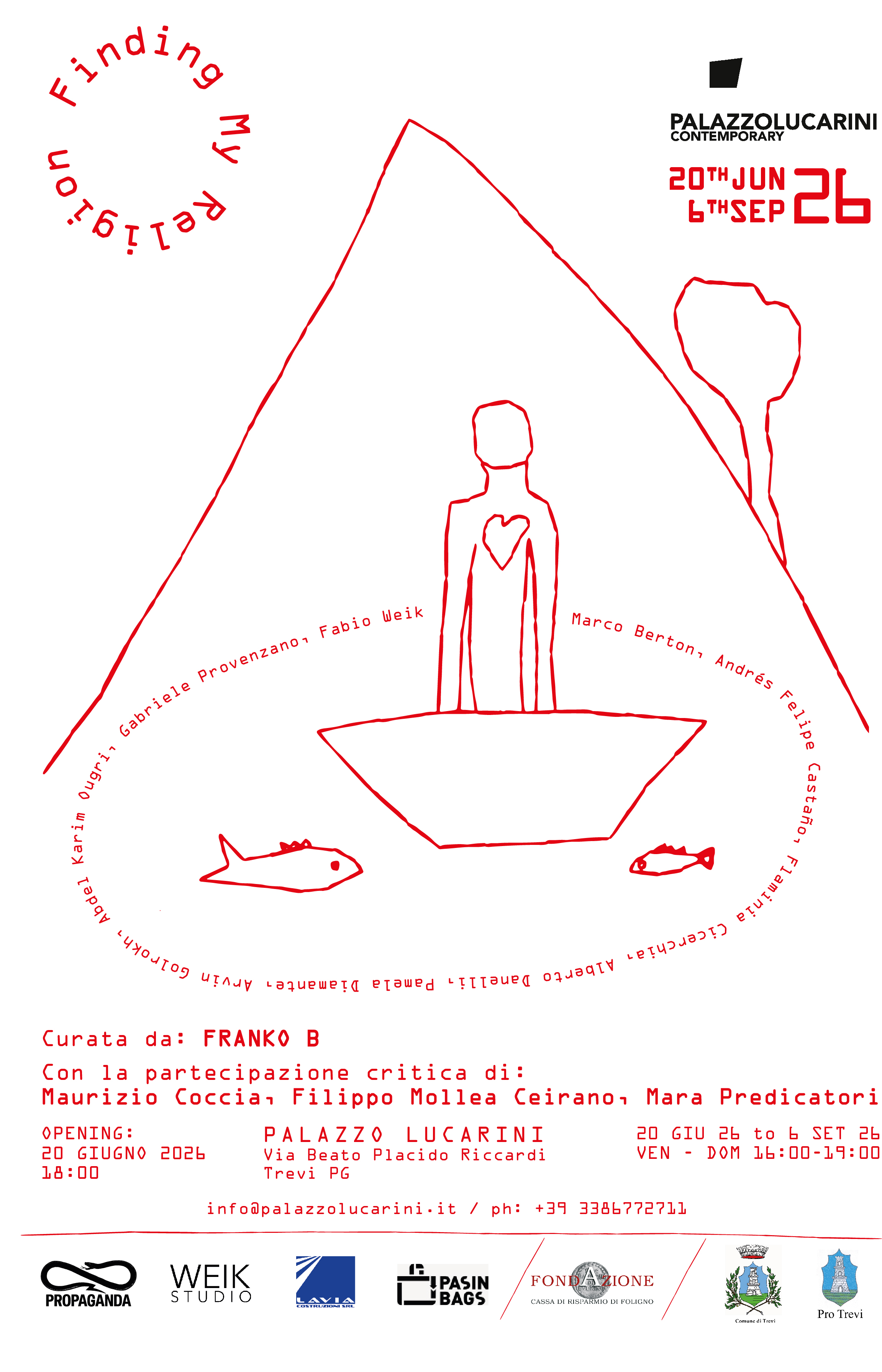 Poster of FINDING MY RELIGION 2026 in Trevi