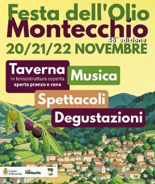 carte de jeu Festa dell’Olio a Montecchio 2024 - Montecchio