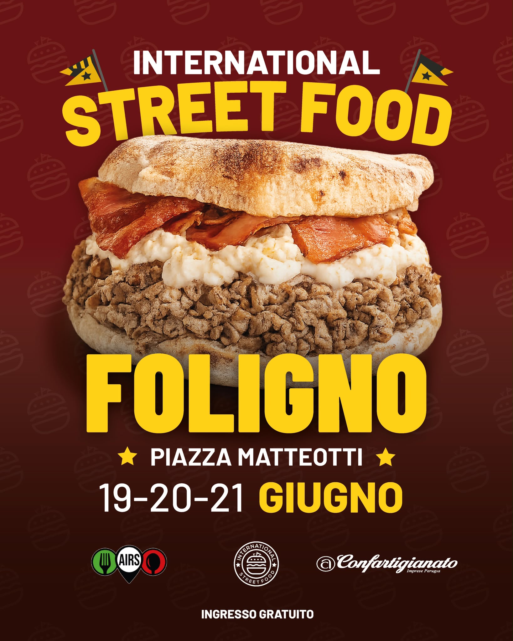 Poster of International street food Foligno 2026