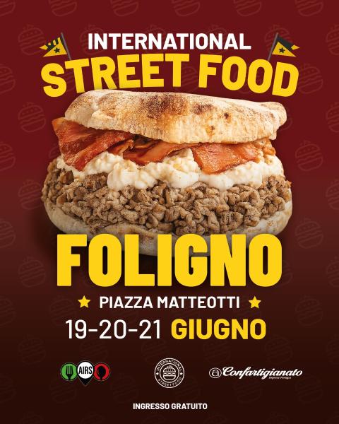Poster of International street food Foligno 2026