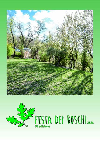 Plakat der Festa dei Boschi 2026