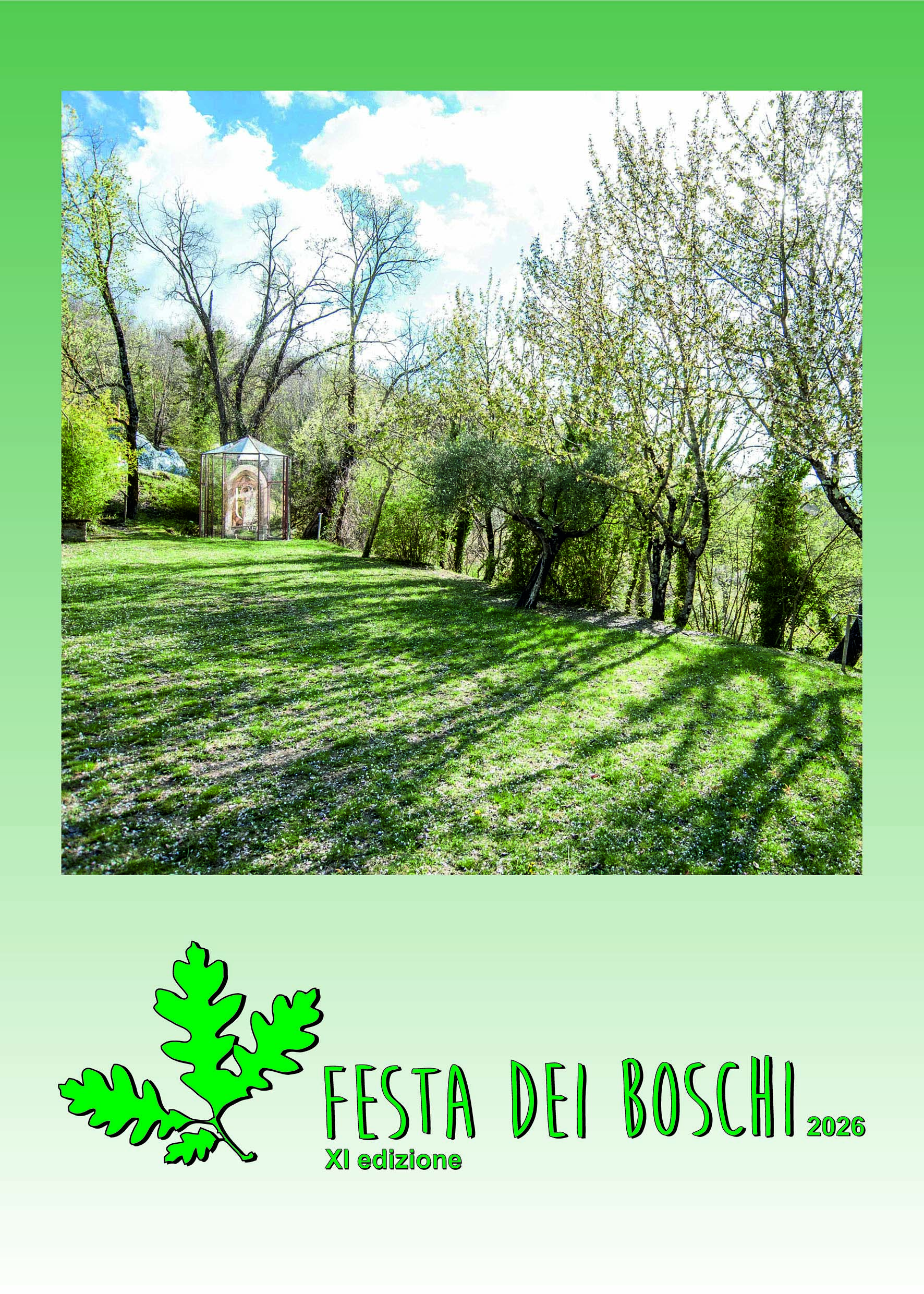 Plakat der Festa dei Boschi 2026