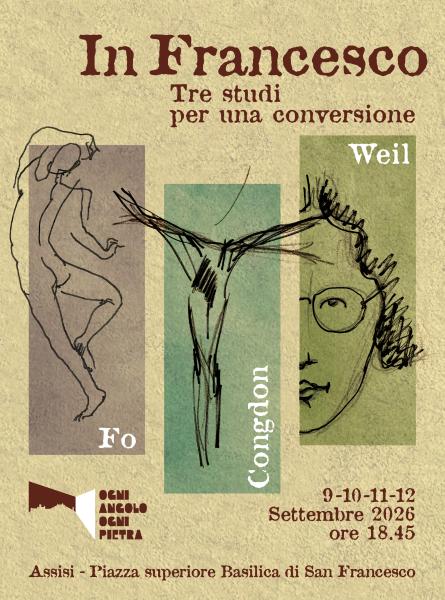 poster mostra in francesco 2026