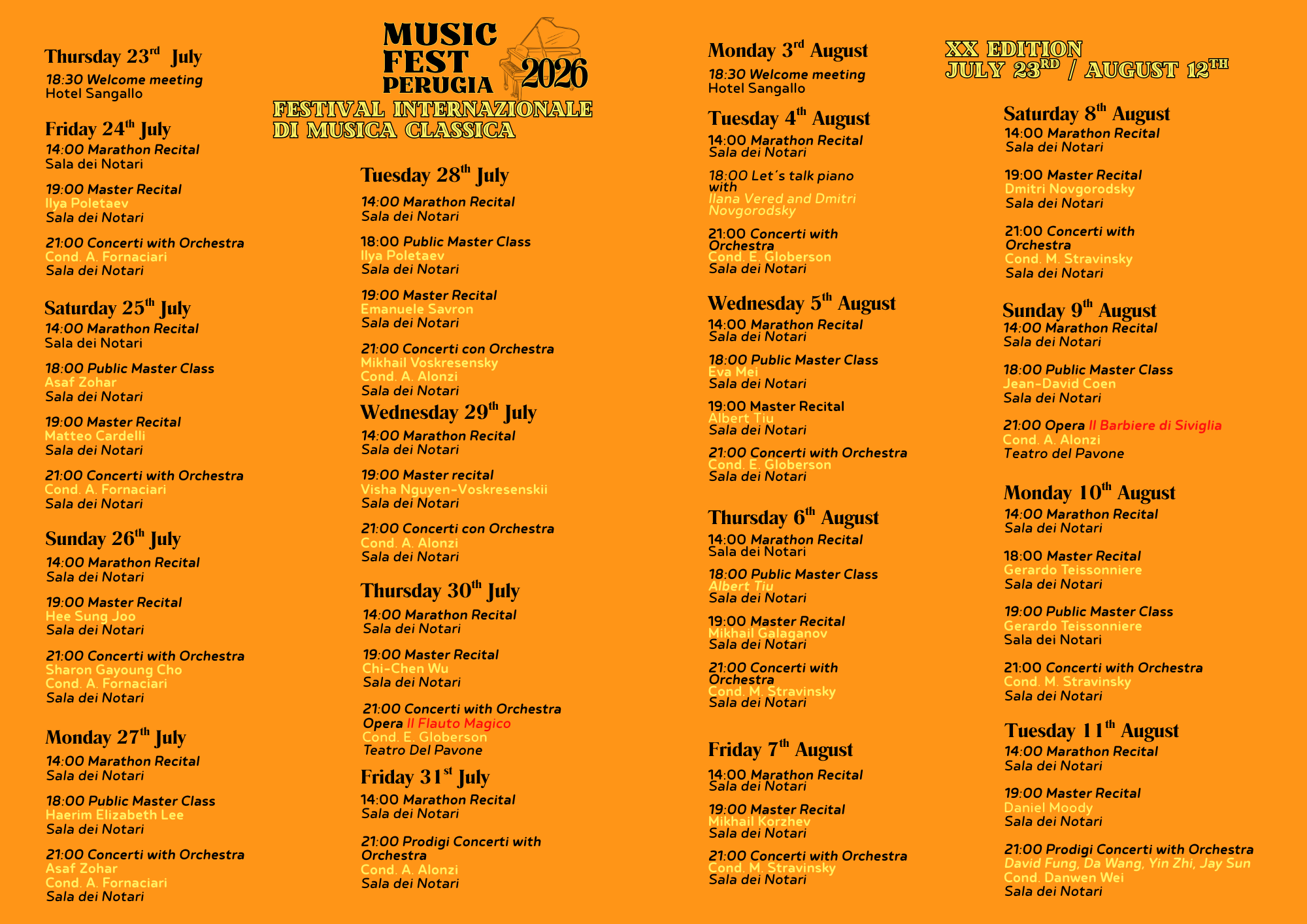 Poster of Music Fest Perugia in Perugia