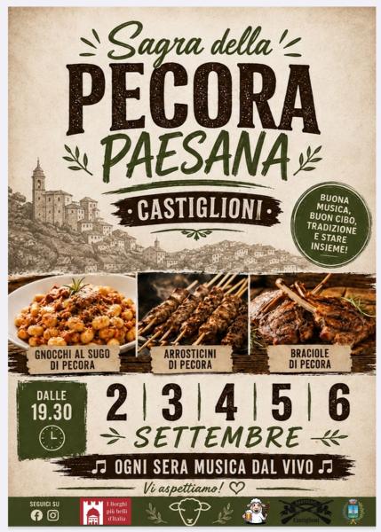 Poster of Sagra della Pecora Paesana in Arrone
