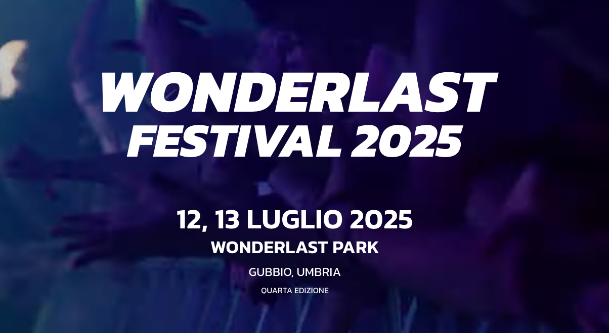 Poster Wonderlast Music festival 2025
