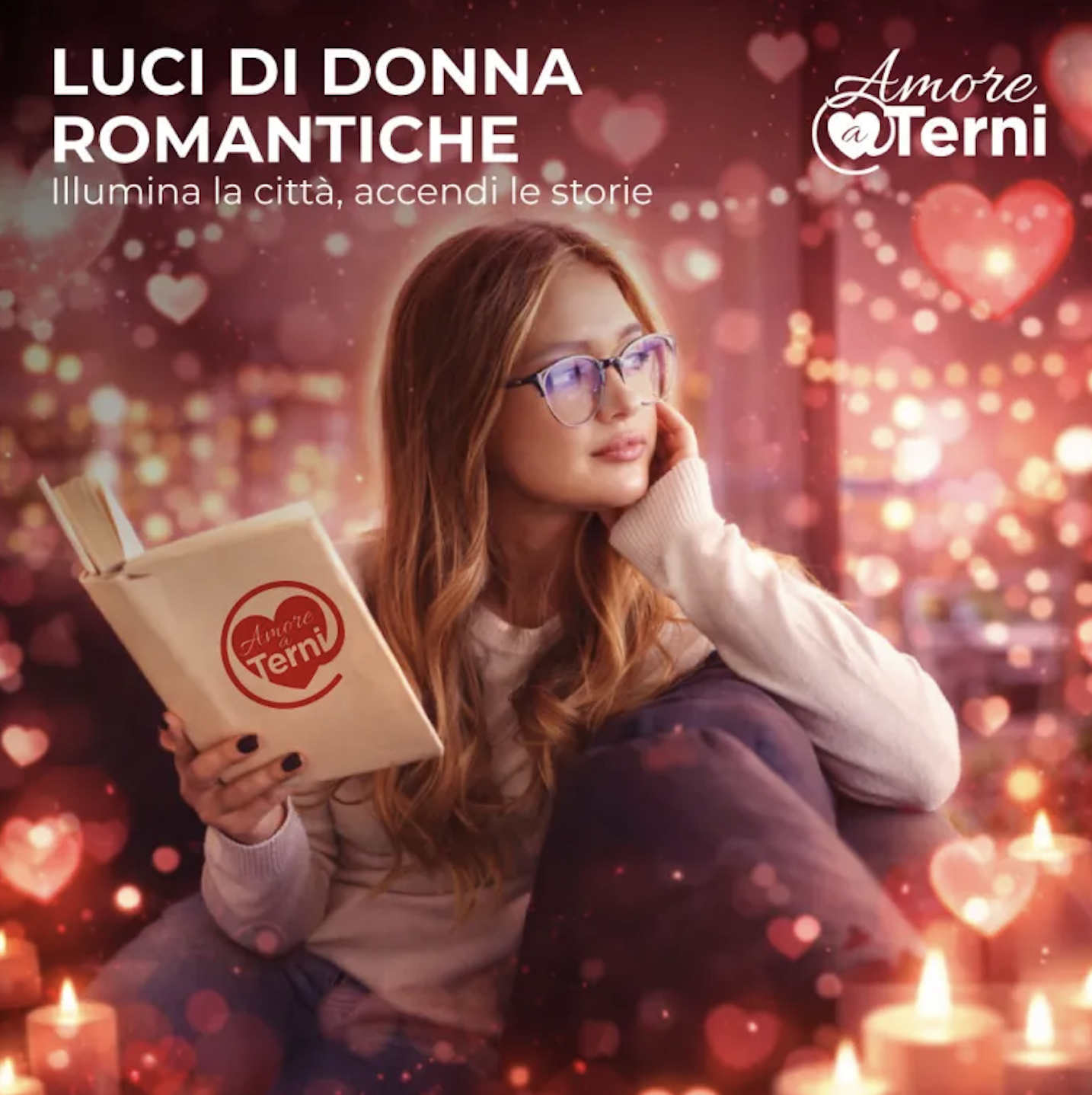 Poster luci di donna