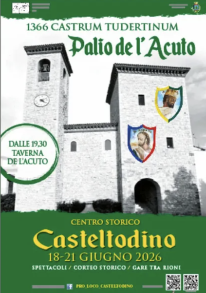 poster palio de l'acuto 2026