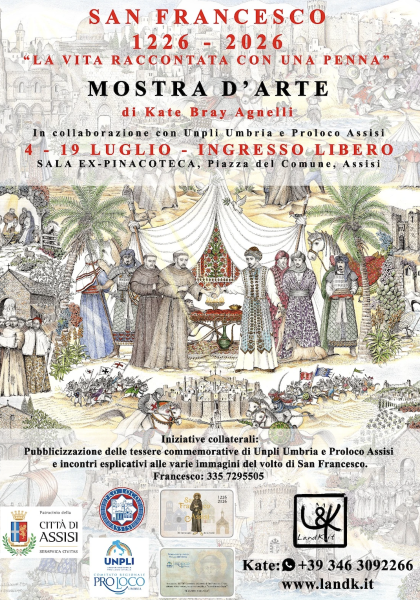poster mostra san francesco 2026